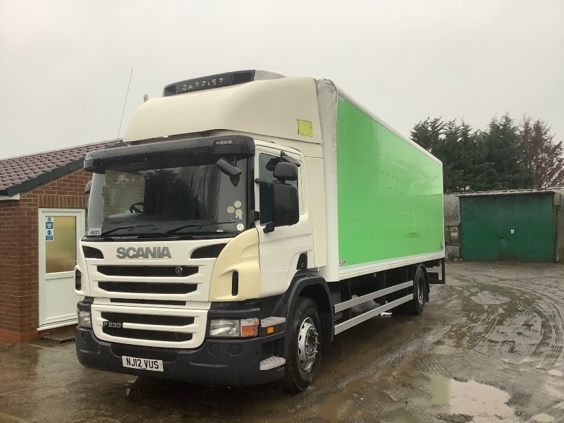 SCANIA P230 4X2 FRIDGE 2012