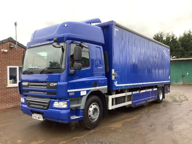 DAF CF 65.220 4X2 CURTAINSIDER 2012