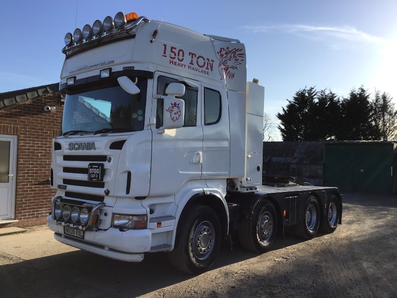 SCANIA R620 V8 8X4 TRACTOR UNIT 2009