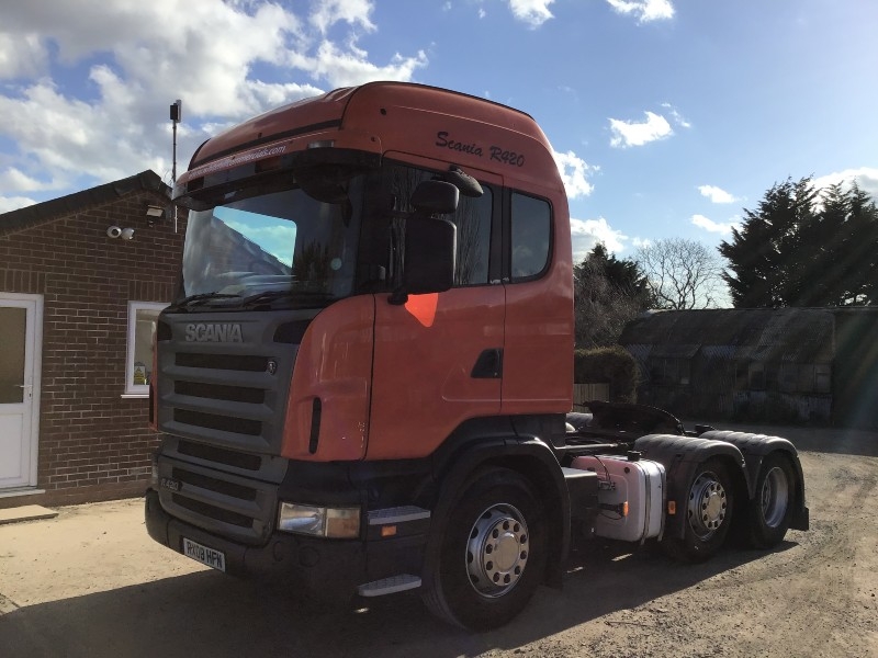 SCANIA R420 6X2 TRACTOR UNIT 2008