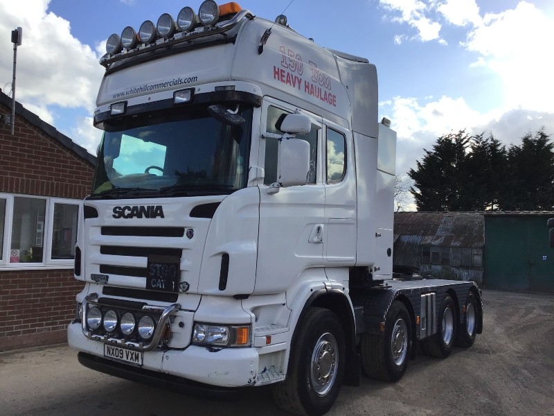SCANIA R620 V8 8X4 TRACTOR UNIT 2009